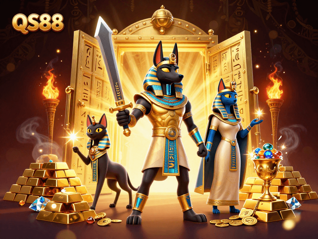 Experience thrilling action at QS88's diverse online casino featuring unique ancient themes.