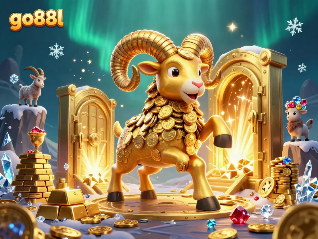 Engage with go88l's vast treasures and thrilling casino adventures in a dynamic 3D scene.