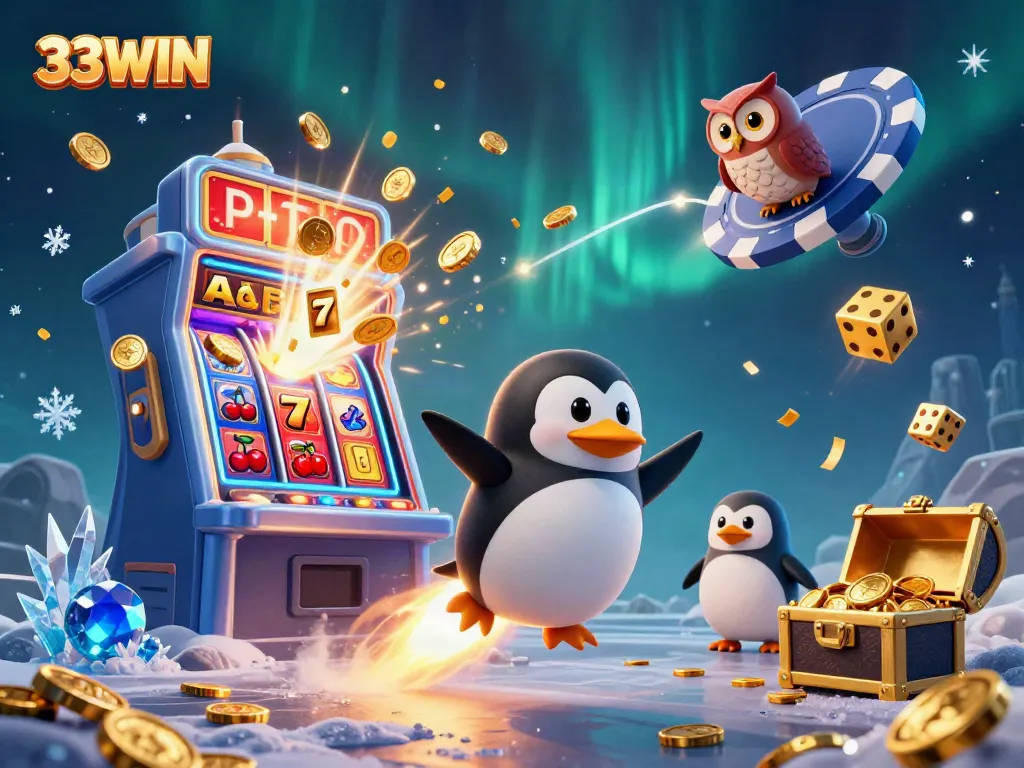 Experience thrilling gameplay in the universe of 33WIN with vibrant casino elements.