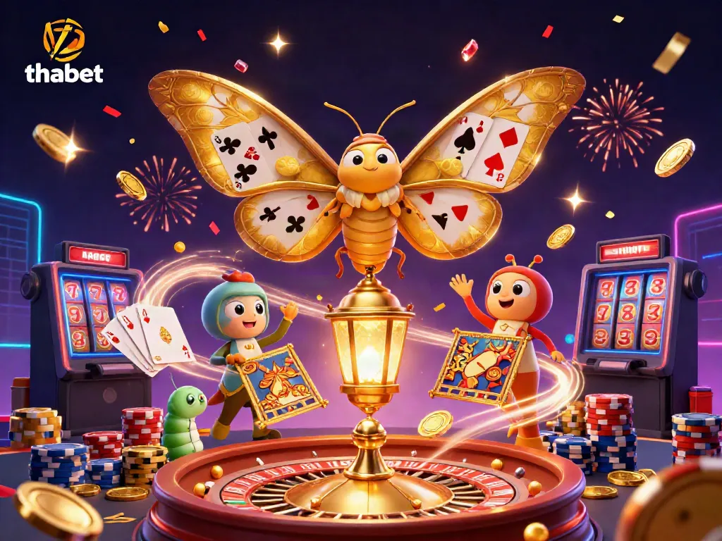 Experience the excitement of thabet with vibrant games and winning opportunities in a dazzling casino scene.